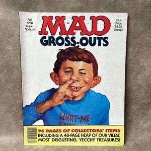 Vintage 1988 MAD Gross Outs Magazine